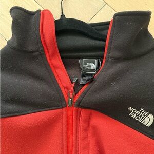 The North Face Red and Black Jacket
